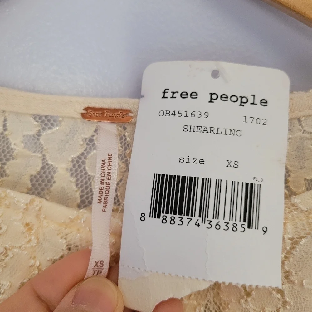NWT FREE PEOPLE Teen Witch Lace Dress